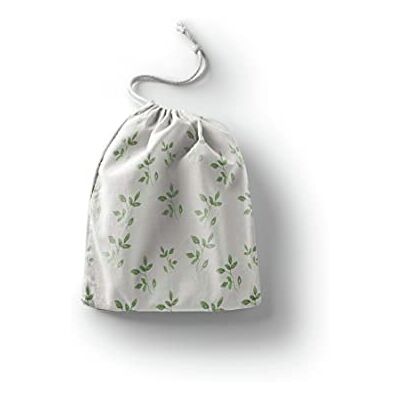 Bonamaison Printed Cotton Produce Bag with Drawstring, Reusable Grocery Bag, Biodegradable Eco-Friendly Bags, Travel Pouch, Sachet Bags, Shopping Bag, Eco Friendly, Foldable, Size: 12x15 Cm Bonamaison Printed Cotton Produce Bag with Drawstring, Reusable Grocery Bag, Biodegradable Eco-Friendly Bags, Travel Pouch, Sachet Bags, Shopping Bag, Eco Friendly, Foldable, Size: 12x15 Cm