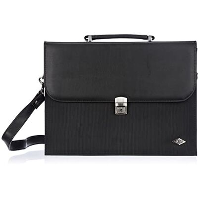 WEDO Elegance Flapover Briefcase Black WEDO Elegance Flapover Briefcase Black