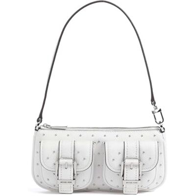 Michael Kors Zoe Small Convertible Clutch in Suede Michael Kors Zoe Small Convertible Clutch in Suede