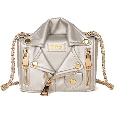 Sfly Women Satchel Chain Strap Shoulder Bag Leather Crossbody Handbags Ladies Evening Clutch Purse Unique Cute Jacket Bag Sfly Women Satchel Chain Strap Shoulder Bag Leather Crossbody Handbags Ladies Evening Clutch Purse Unique Cute Jacket Bag