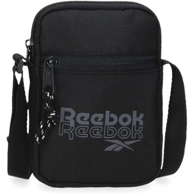 Reebok Unisex Ona Luggage Messenger Bag, black, standard size, shoulder bag Reebok Unisex Ona Luggage Messenger Bag, black, standard size, shoulder bag