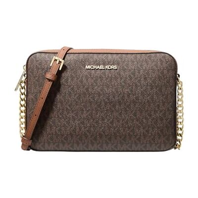 Michael Kors 32F1GJ6C7B-200 LG EW CROSSBODY Bag Female BROWN Michael Kors 32F1GJ6C7B-200 LG EW CROSSBODY Bag Female BROWN