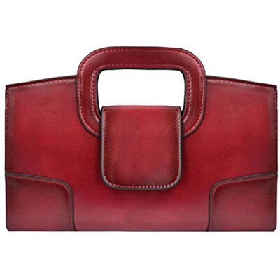 ZLM BAG US ZLMBAGUS Women Vintage Flap Tote Top Handle Satchel Handbags PU Leather Clutch Purse Shoulder Bag ZLM BAG US ZLMBAGUS Women Vintage Flap Tote Top Handle Satchel Handbags PU Leather Clutch Purse Shoulder Bag