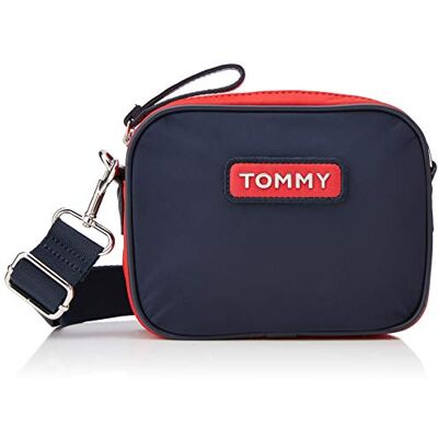 Tommy Hilfiger Varsity Nlyon Crossover, Women’s Cross-Body Bag, Blue (Corporate), 21x6x16 cm (B x H T) Tommy Hilfiger Varsity Nlyon Crossover, Women’s Cross-Body Bag, Blue (Corporate), 21x6x16 cm (B x H T)