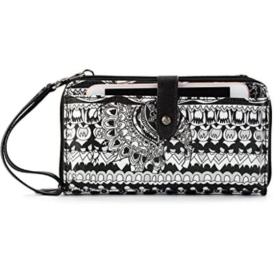 Sakroots Women's Large Smartphone Crossbody Bag in Coated Canvas, Convertible Purse with Detachable Wristlet Strap, Includes Phone & Wallet Pockets, One Size Sakroots Women's Large Smartphone Crossbody Bag in Coated Canvas, Convertible Purse with Detachable Wristlet Strap, Includes Phone & Wallet Pockets, One Size