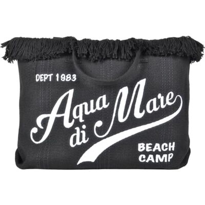Aqua di Mare Bag with Fringe and Small Embroidery 100% Polyester Aqua di Mare Bag with Fringe and Small Embroidery 100% Polyester