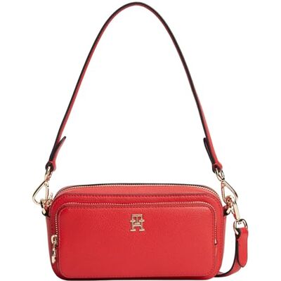 Tommy Hilfiger Women’s Crossbody Bag Daily Camera Bag with Zip, Red (Primary Red), One Size Tommy Hilfiger Women’s Crossbody Bag Daily Camera Bag with Zip, Red (Primary Red), One Size