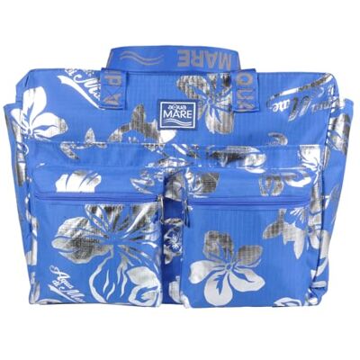 Aqua di Mare IBISCUS Metal Round Beach Bag 100% PL Aqua di Mare IBISCUS Metal Round Beach Bag 100% PL