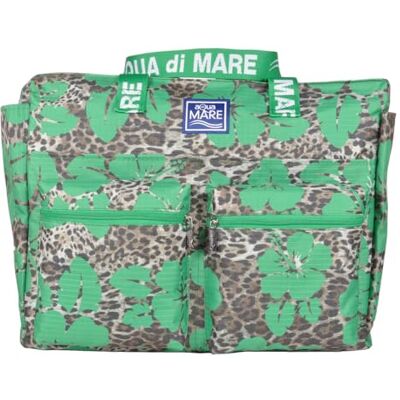 Aqua di Mare Ibiscus 100% PL AQUA DI SEA 22926 SQUARE SEA BAG GREEN Aqua di Mare Ibiscus 100% PL AQUA DI SEA 22926 SQUARE SEA BAG GREEN