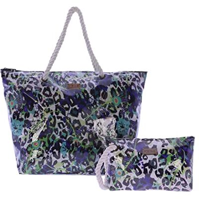 For Time Stefania, Beach bag with handbag, For Time Stefania, Beach bag with handbag,