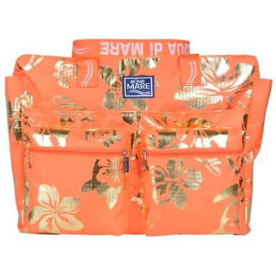 Aqua di Mare IBISCUS Metal Round Beach Bag 100% PL Aqua di Mare IBISCUS Metal Round Beach Bag 100% PL