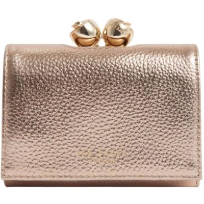 Ted Baker London Women's Roosa Rose Detail Leather Small Bobble Purse Ted Baker London Women's Roosa Rose Detail Leather Small Bobble Purse