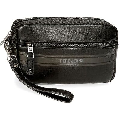 Pepe Jeans Horley Luggage- Men's Messenger Bag, Black/White, One Size, Tote Bag Pepe Jeans Horley Luggage- Men's Messenger Bag, Black/White, One Size, Tote Bag