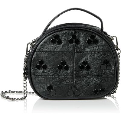 faina Women's Handbag Bag Clutch, Black, One Size faina Women's Handbag Bag Clutch, Black, One Size