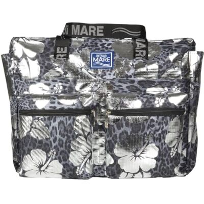 Aqua di Mare Ibiscus 100% Polyester MACULATED SQUARE SEA BAG Aqua di Mare Ibiscus 100% Polyester MACULATED SQUARE SEA BAG