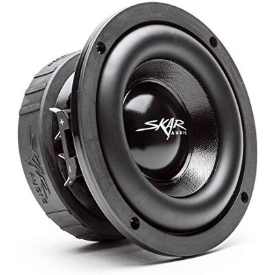 Skar Audio EVL-65 D4 6.5" Dual 4 Ohm 400W Max Power Subwoofer Skar Audio EVL-65 D4 6.5" Dual 4 Ohm 400W Max Power Subwoofer