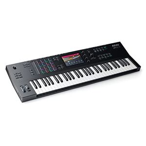 Akai Professional MPC Key 61 - Standalone Music Production Synthesizer Keyboard with Touch Screen, 16 Drum Pads, 20+ Sound Engines, Semi Weighted Keys, black