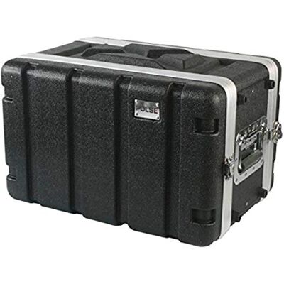 PULSE 19" Rack ABS Flight Case, 6U Short Depth 8" Durable ABS & Aluminium Construction with Gasket-Sealed Lids – ABS-6US PULSE 19" Rack ABS Flight Case, 6U Short Depth 8" Durable ABS & Aluminium Construction with Gasket-Sealed Lids – ABS-6US
