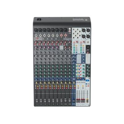 Soundcraft Signature Plus 12 Analog Mixer With DBX Compression, Lexicon FX 12 Channels, DBX OverEasy one-knob compressors, Sapphyre EQ, Lexicon Hardware FX, USB Connectivity, SSM Meters, Talkback Soundcraft Signature Plus 12 Analog Mixer With DBX Compression, Lexicon FX 12 Channels, DBX OverEasy one-knob compressors, Sapphyre EQ, Lexicon Hardware FX, USB Connectivity, SSM Meters, Talkback