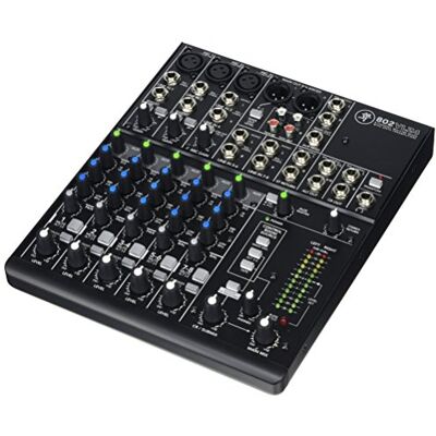 Mackie 802VLZ4 8-Channel Compact Analog Mixer With Legendary Onyx Mic Preamps Mackie 802VLZ4 8-Channel Compact Analog Mixer With Legendary Onyx Mic Preamps