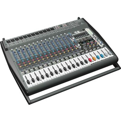 Behringer EUROPWER PMP6000 1600-Watt 20-Channel Powered Mixer with Dual Multi-FX Processor and FBQ Feedback Detection System Behringer EUROPWER PMP6000 1600-Watt 20-Channel Powered Mixer with Dual Multi-FX Processor and FBQ Feedback Detection System