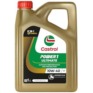 Castrol POWER1 ULTIMATE 4T 10W-40 Motorcycle Oil 4L Castrol POWER1 ULTIMATE 4T 10W-40 Motorcycle Oil 4L