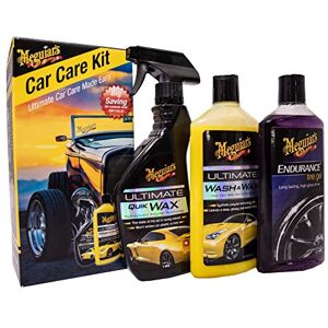 Meguiars Car Care Kit - Tire, Wax, Shampoo Meguiars Car Care Kit - Tire, Wax, Shampoo