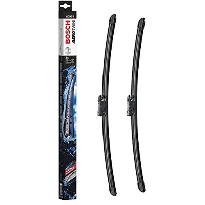 Bosch Aerotwin A290S Wiper Blades - Driver 550mm Passenger 530mm Wiper Blades Bosch Aerotwin A290S Wiper Blades - Driver 550mm Passenger 530mm Wiper Blades