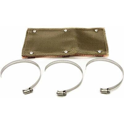 Design Engineering 010450 Titanium Pipe Shield 6" x 1' Exhaust Heat Shield Design Engineering 010450 Titanium Pipe Shield 6" x 1' Exhaust Heat Shield
