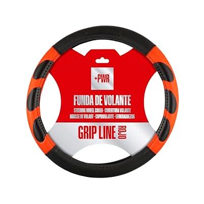 Grip Line Plus Power Funda para volante Grip Line Rojo - Steering Wheel Cover Grip Line Plus Power Funda para volante Grip Line Rojo - Steering Wheel Cover