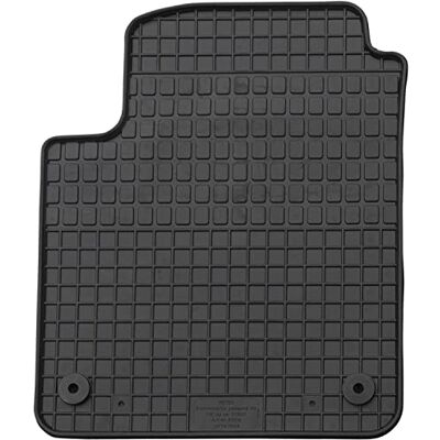 Petex Fit Driver Rubber Car Mat Premium 1-Piece Black Petex Fit Driver Rubber Car Mat Premium 1-Piece Black