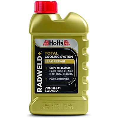 Holts Radweld Plus Coolant Leak Repair, Total Coolant Leak Repair, Industry Leading Car Radiator Leak Sealant, Easy To Use, Seal Engine Block, Cylinder Head, Hoses & More, Suitable For All Cars, 250ml Holts Radweld Plus Coolant Leak Repair, Total Coolant Leak Repair, Industry Leading Car Radiator Leak Sealant, Easy To Use, Seal Engine Block, Cylinder Head, Hoses & More, Suitable For All Cars, 250ml