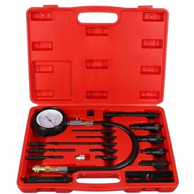 SIXTOL ENGINE TESTER 19 Compression Tester Set for Diesel Engines 70 Bar SIXTOL ENGINE TESTER 19 Compression Tester Set for Diesel Engines 70 Bar