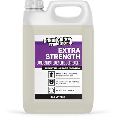 Chemical Trade Store Concentrated Engine Degreaser & Parts Washer Fluid 2.5L Heavy-Duty Solvent for Grease, Oil & Grime Powerful Cleaner for Engines, Machinery & Workshop Tools Chemical Trade Store Concentrated Engine Degreaser & Parts Washer Fluid 2.5L Heavy-Duty Solvent for Grease, Oil & Grime Powerful Cleaner for Engines, Machinery & Workshop Tools