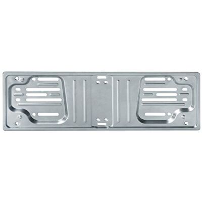 Lampa steel front plate holder silver Lampa steel front plate holder silver