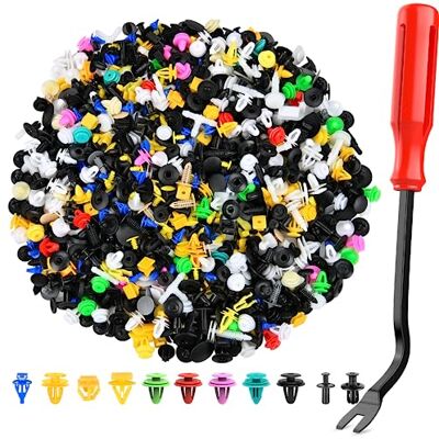 GOOACC 1001PCS Universal Car Clips Mixed Auto Bumper Fender Trim Door Panel Shield Engine Cover Retainer Rivet Push Clips with fastener remover for GM Ford Chrysler Toyota Lexus Honda Acura Dodge Jeep GOOACC 1001PCS Universal Car Clips Mixed Auto Bumper Fender Trim Door Panel Shield Engine Cover Retainer Rivet Push Clips with fastener remover for GM Ford Chrysler Toyota Lexus Honda Acura Dodge Jeep