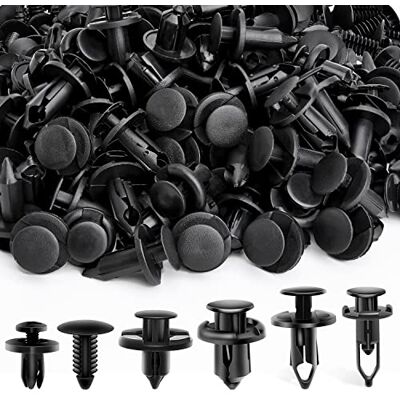 Nilight 200PCS Car Retainer Clips 6mm 7mm 8mm 9mm 10mm Expansion Screws Replacement Kit Bumper Push Rivet Clips for GM Ford Toyota Honda Chrysler Nissan Nilight 200PCS Car Retainer Clips 6mm 7mm 8mm 9mm 10mm Expansion Screws Replacement Kit Bumper Push Rivet Clips for GM Ford Toyota Honda Chrysler Nissan