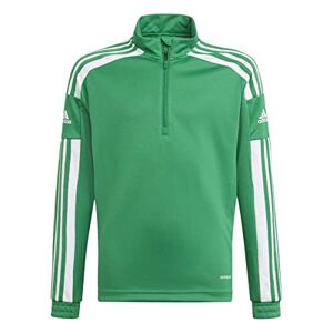 adidas Unisex Kids Sq21 Tr Top Y Sweatshirt, Team Green/White, 9-10 Years UK