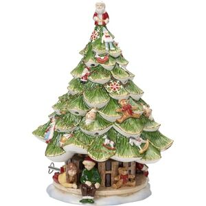 Villeroy & Boch Christmas Toys Large X Mas Tree with Children Villeroy & Boch Christmas Toys Large X Mas Tree with Children