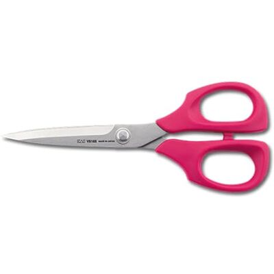 KAI Universal Scissors from the V5000 Series in Pink Total Length 16.5 cm Scissors for Crafts, All-Round Scissors, Kitchen Scissors Made in Japan for Professional Standard Demands KAI Universal Scissors from the V5000 Series in Pink Total Length 16.5 cm Scissors for Crafts, All-Round Scissors, Kitchen Scissors Made in Japan for Professional Standard Demands
