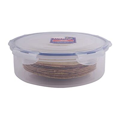 Lock & Lock Round Storage Container - Clear - 2.5 L Lock & Lock Round Storage Container - Clear - 2.5 L