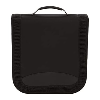 Amazon Basics CD/DVD Storage Bag - Holds 128 Discs - Black Amazon Basics CD/DVD Storage Bag - Holds 128 Discs - Black