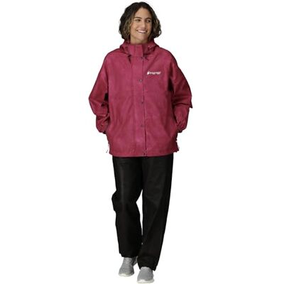FROGG TOGGS Woman's Standard Women's Classic Pro Action Jacket, Cherry, Large FROGG TOGGS Woman's Standard Women's Classic Pro Action Jacket, Cherry, Large