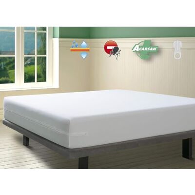 SAVEL - Mattress Protector - Waterproof & Breathable - 80x190/200cm - Anti-allergy - Made in Europe SAVEL - Mattress Protector - Waterproof & Breathable - 80x190/200cm - Anti-allergy - Made in Europe