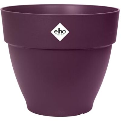 elho vibia campana 25cm flower pot Maple Purple Ø 24.5 x H 21 cm Suitable for Outdoor Use 100% Recycled Plastic elho vibia campana 25cm flower pot Maple Purple Ø 24.5 x H 21 cm Suitable for Outdoor Use 100% Recycled Plastic
