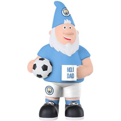 FOCO Premier League Manchester City Number 1 Dad 25cm Garden Patio Ornament Gnome FOCO Premier League Manchester City Number 1 Dad 25cm Garden Patio Ornament Gnome