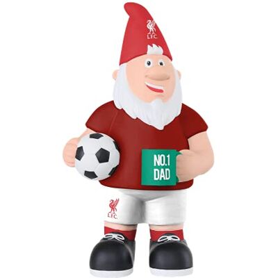 FOCO Premier League Liverpool Number 1 Dad 25cm Garden Patio Ornament Gnome FOCO Premier League Liverpool Number 1 Dad 25cm Garden Patio Ornament Gnome