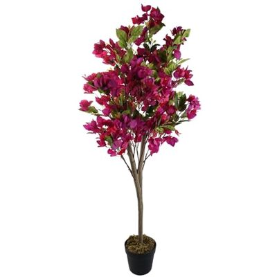 Unbranded 120cm Pink Artificial Bougainvillea Tree - Artificial Tree Unbranded 120cm Pink Artificial Bougainvillea Tree - Artificial Tree