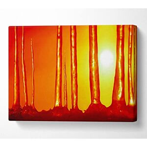 Monster Cable Icecap Sun Canvas Print Wall Art - Extra Large 32 x 48 Inches