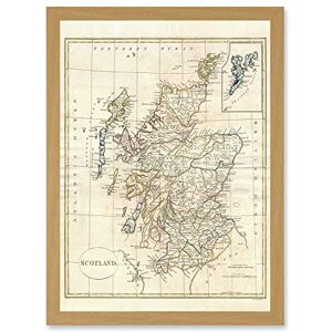 Artery8 - 1799 Clement Cruttwell Map Scotland - A4 Artery8 - 1799 Clement Cruttwell Map Scotland - A4